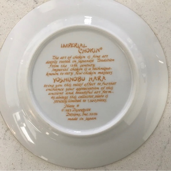 VINTAGE PORCELAIN PLATE - Picture 2 of 3